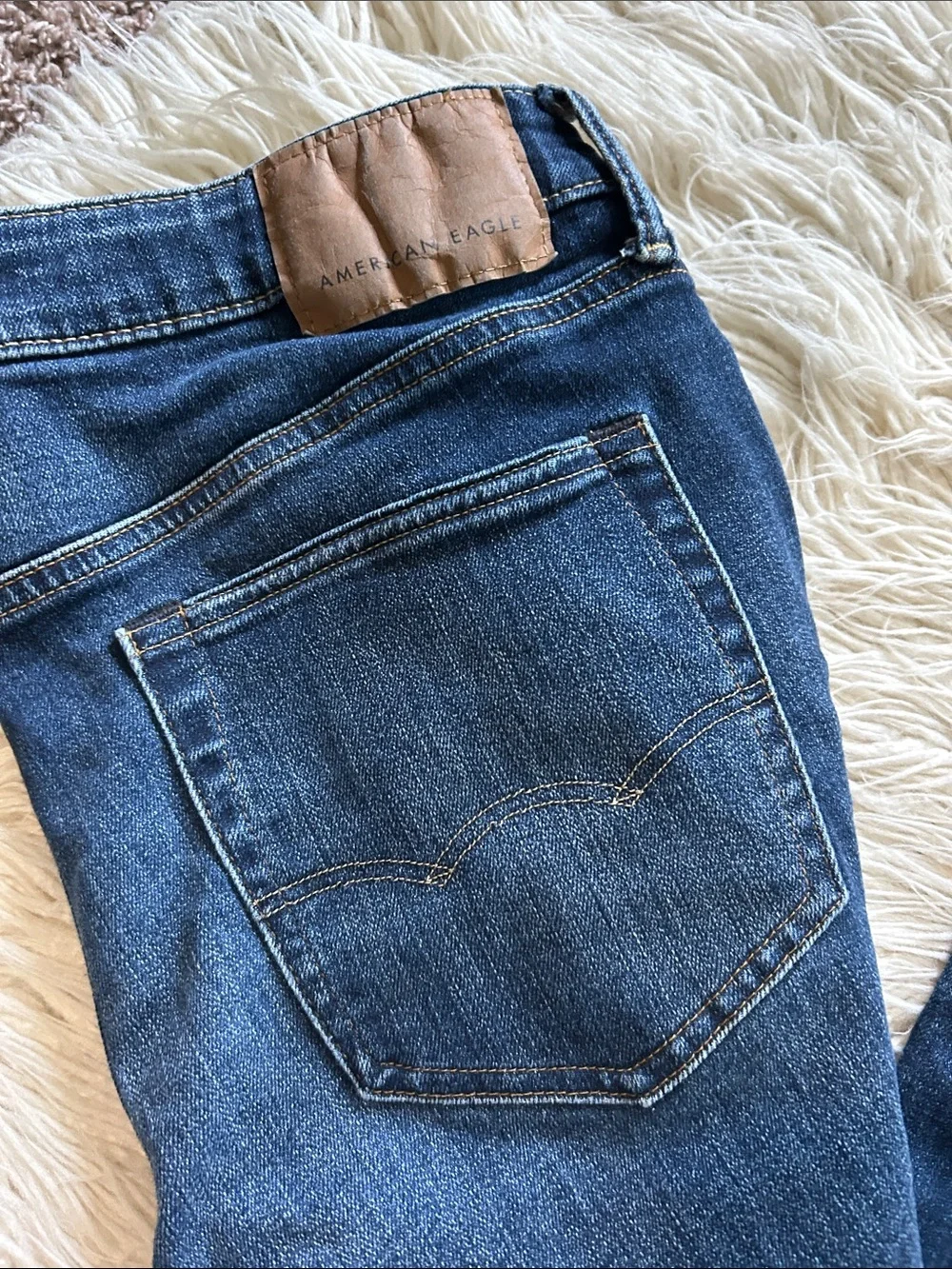 American Eagle Outfitters Men’s 32x32 Indigo Slim Straight Jeans